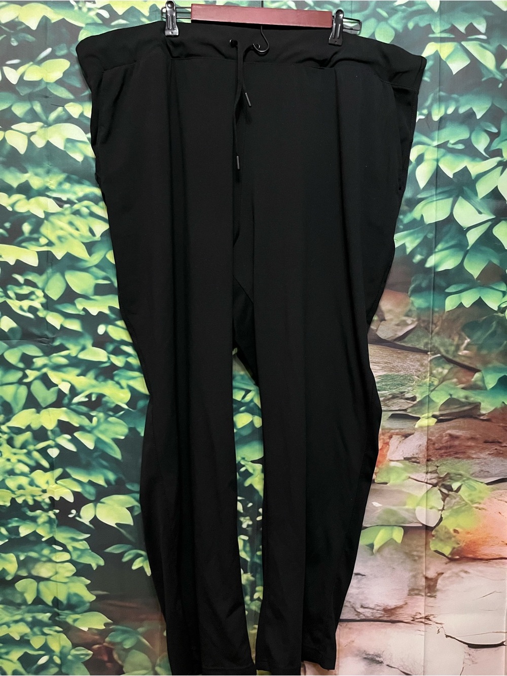 Black Wom Drawstring Pants